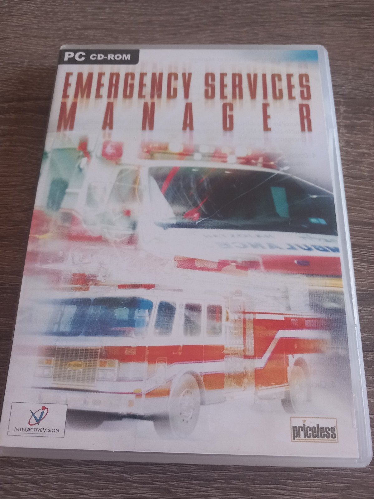 Emergency services manager pc cd rom, Spelcomputers en Games, Games | Pc, Ophalen of Verzenden
