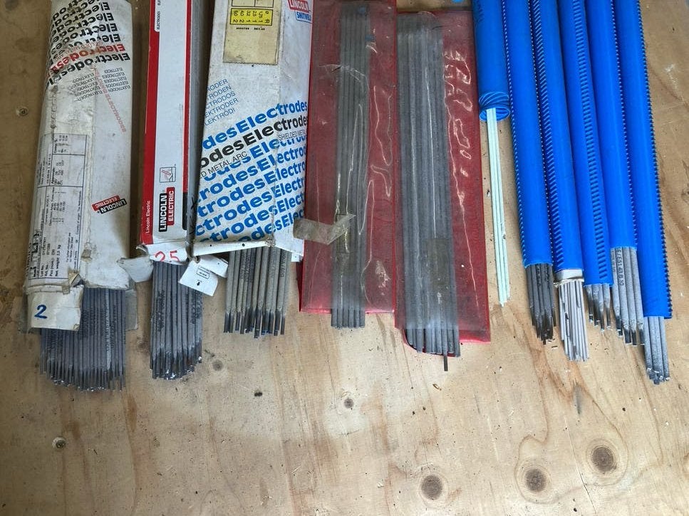 Diverse lasstaven en elektroden, Ophalen of Verzenden, Gebruikt, Elektroden