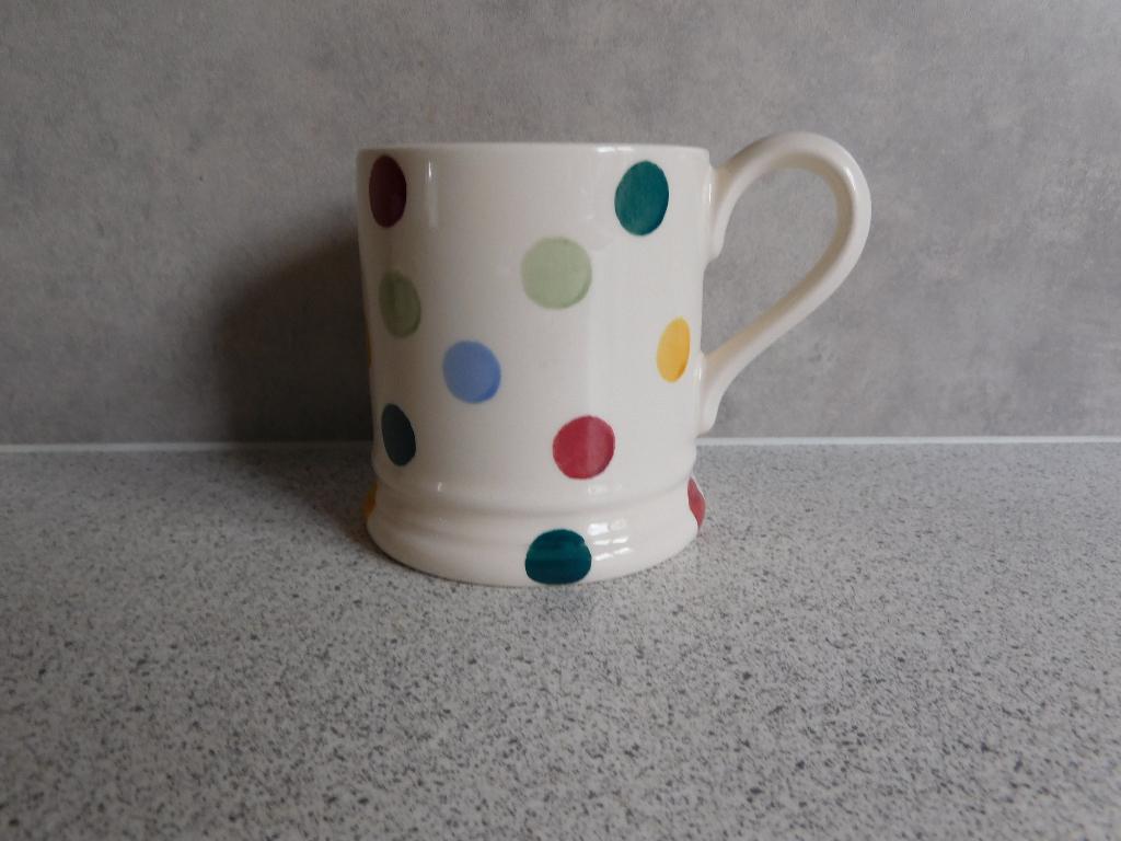 Mug Halfpint Polka Dots Emma Bridgewater, Ophalen of Verzenden, Zo goed als nieuw, Overige stijlen, Kop(pen) en/of Schotel(s)