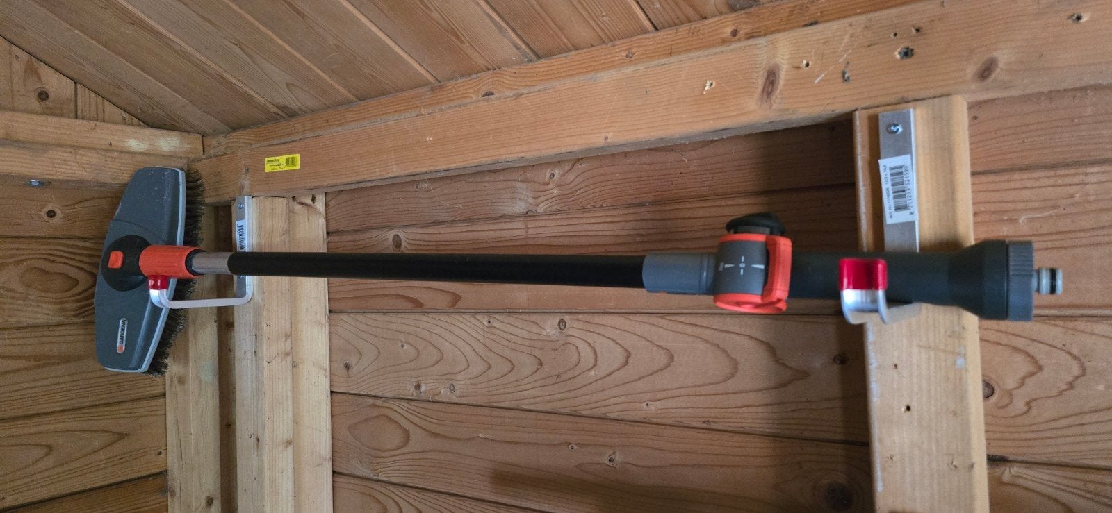 Gardena wasborstel met steel, Ophalen of Verzenden