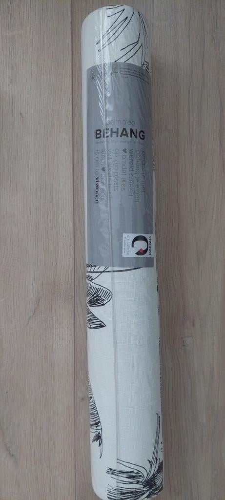 VT Wonen palm tree behang, Ophalen of Verzenden, Minder dan 10 m², Zwart