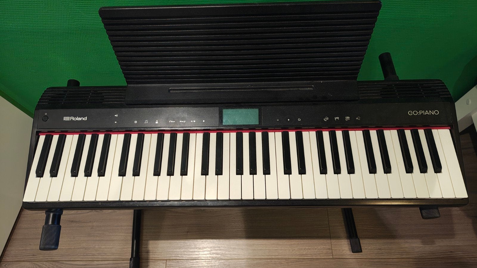 Roland GO-PIANO met standaard, Muziek en Instrumenten, Keyboards, Ophalen, 61 toetsen, Roland, Zo goed als nieuw