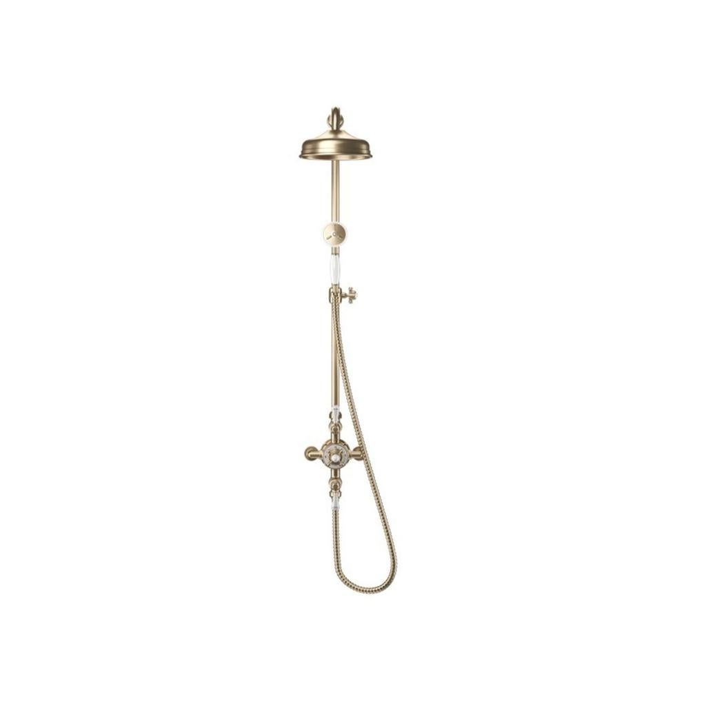Crosswater Belgravia regendouche met handdouche, Doe-het-zelf en Verbouw, Sanitair, Ophalen of Verzenden, Nieuw, Koper, Douche