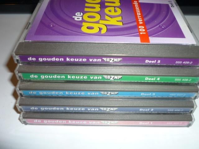 De gouden keuze van BZN 5 cd's zie foto's, Verzenden, Zo goed als nieuw, Pop