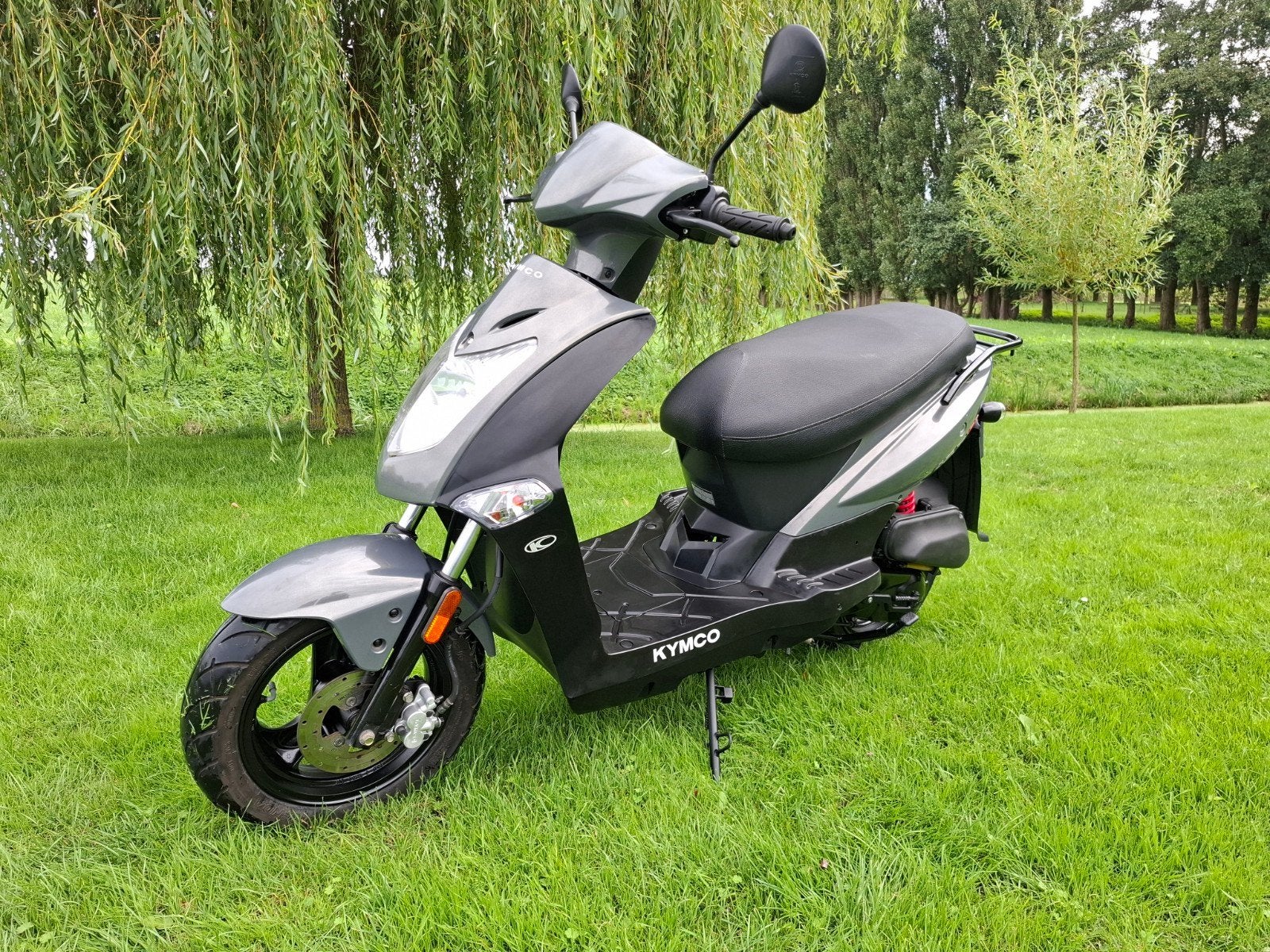 Kymco agility 2017 Fat 12 inch., Ophalen, 49 cc, Zo goed als nieuw, Maximaal 25 km/u