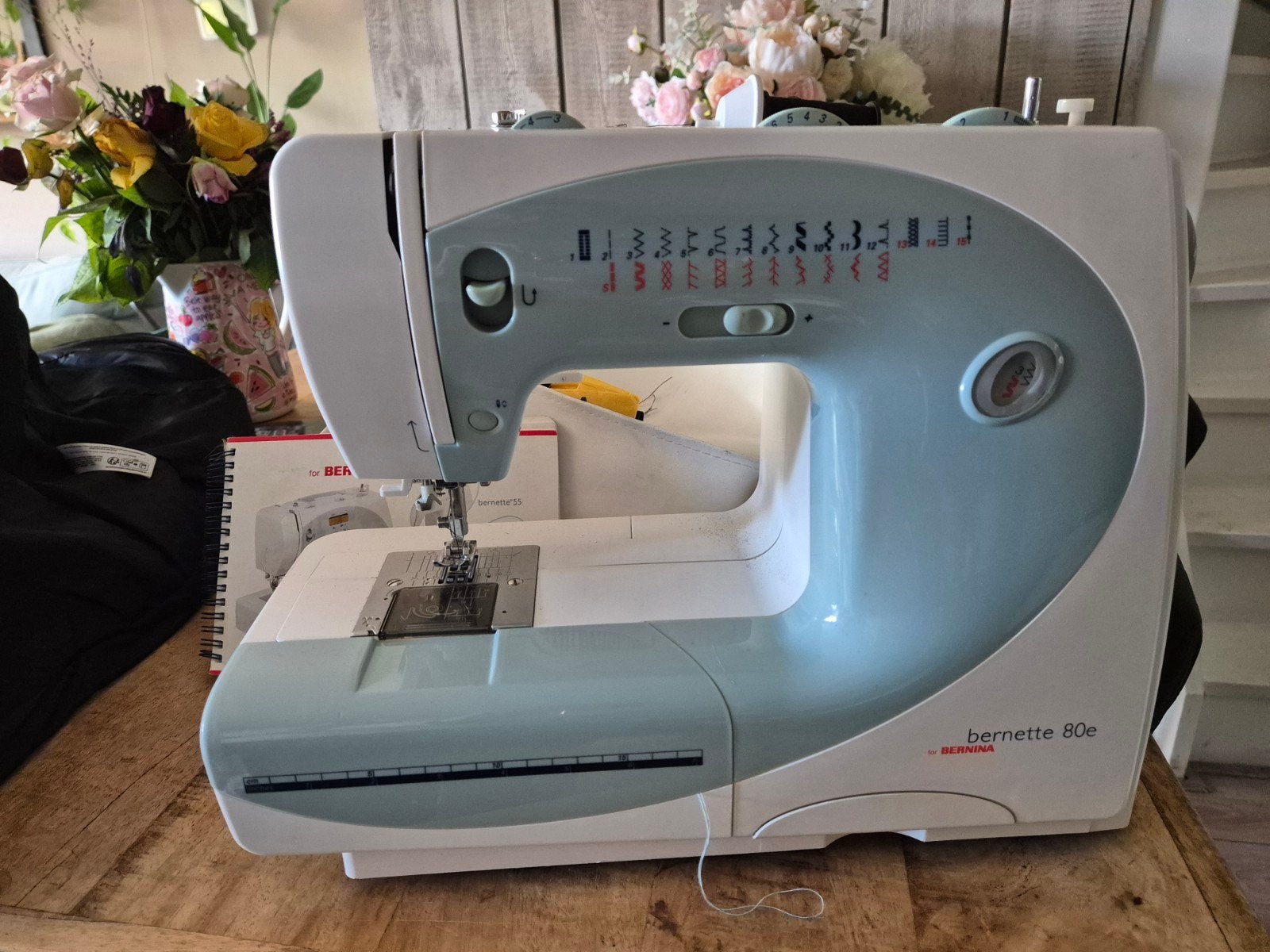 bernina bernette 80e, Ophalen of Verzenden, Gebruikt, Naaimachine, Bernina