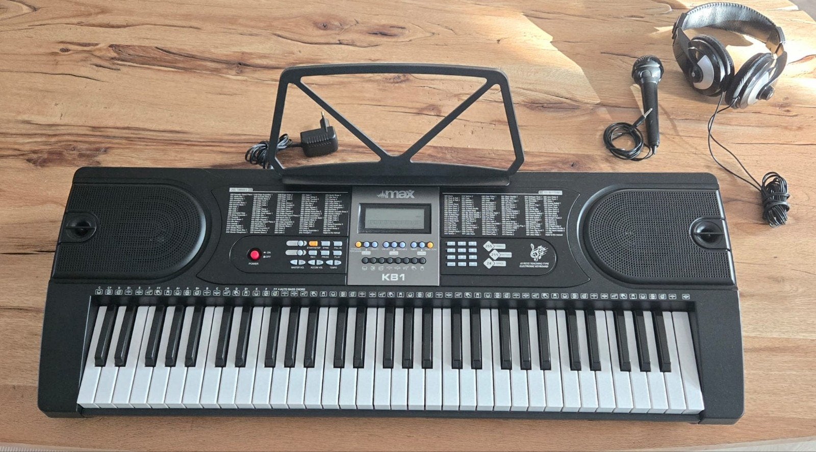 Max KB1 keyboard met accessoires