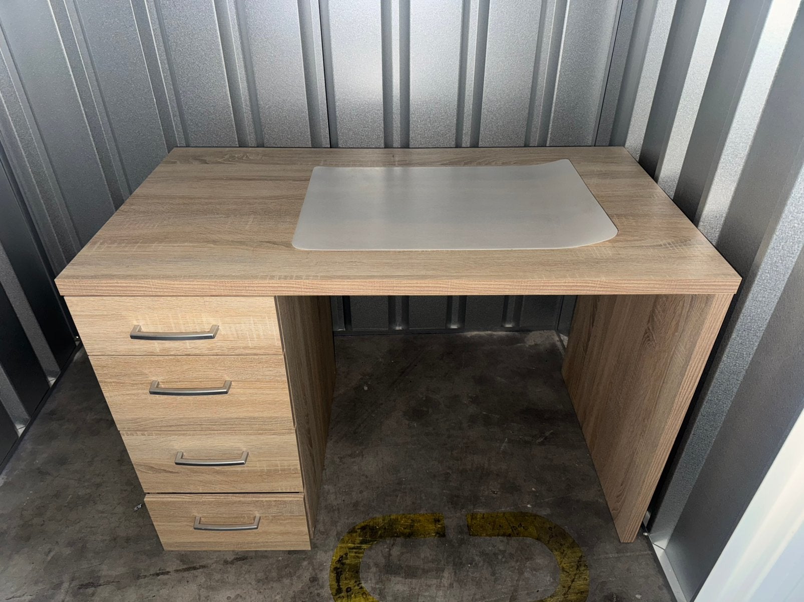 Bureau ikea, Huis en Inrichting, Bureaus, Gebruikt, Schoolbureau, IKEA, Natuurlijk, Kunststof, Met lades, Ophalen of Verzenden