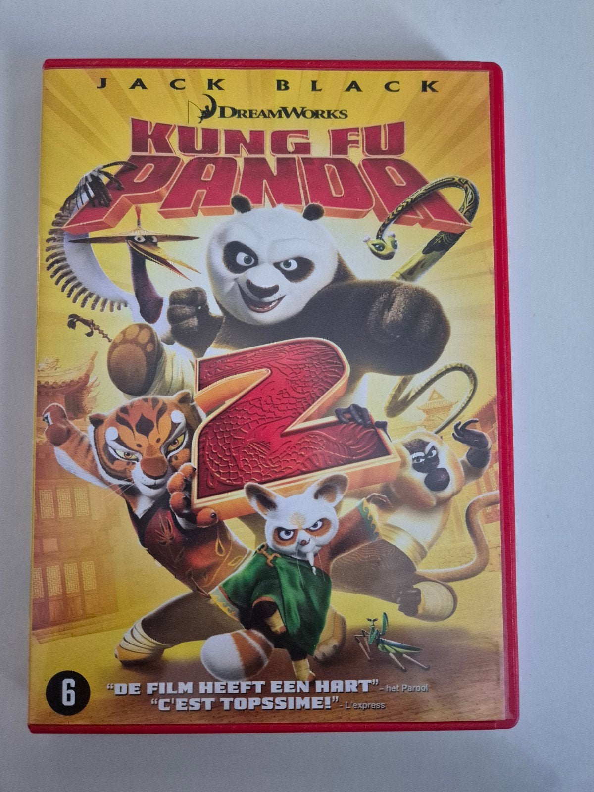 Kung Fu Panda 2 DVD - Animatie film dreamworks, Europees, Animatie, Inclusief doosje, Nederlands