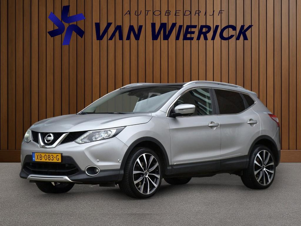 Nissan Qashqai 1.2 Tekna 116PK | Pano | Leer | 360° Camera, Voorwielaandrijving, Gebruikt, 4 cilinders, 116 pk