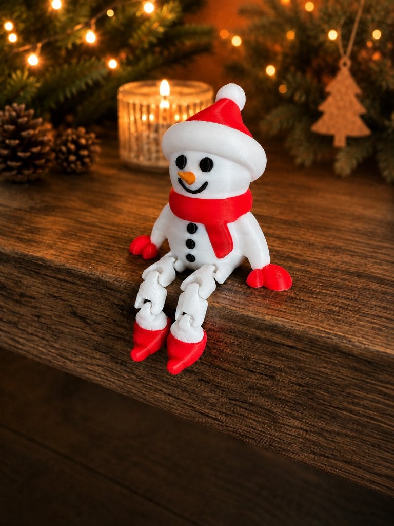 Kerstsneeuwpopjes met wiebelbenen, Diversen, Ophalen of Verzenden, Nieuw