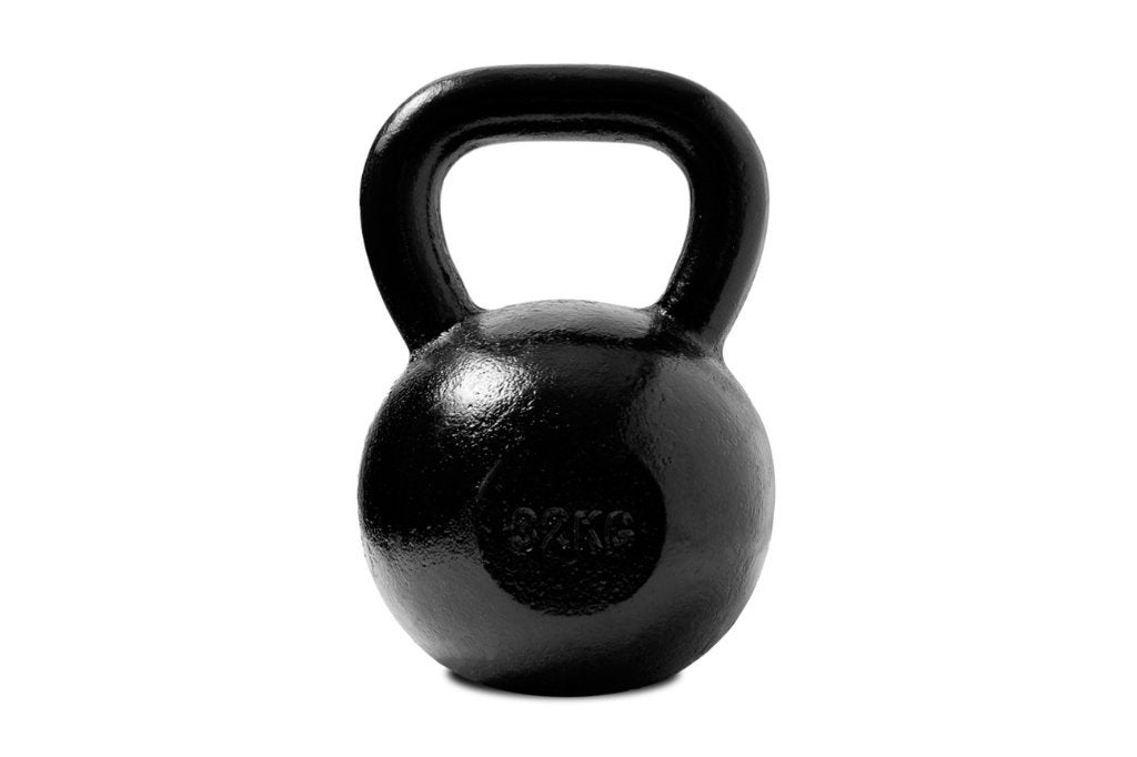Kettlebell 32 en 28 KG, Ophalen, Zo goed als nieuw, Kettlebell