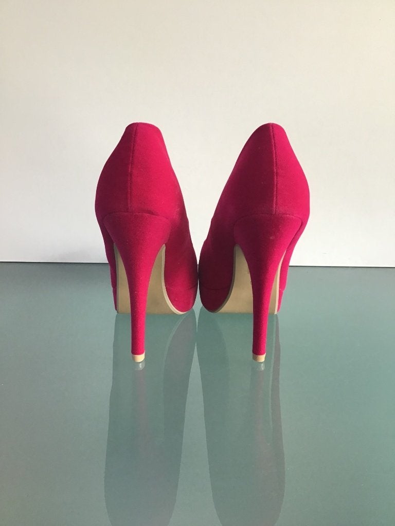 Fuchsia hakken plateau 39 | Nieuw! | Gratis verzenden, Kleding | Dames, Verzenden, Nieuw, Schoenen met hoge hakken, Roze