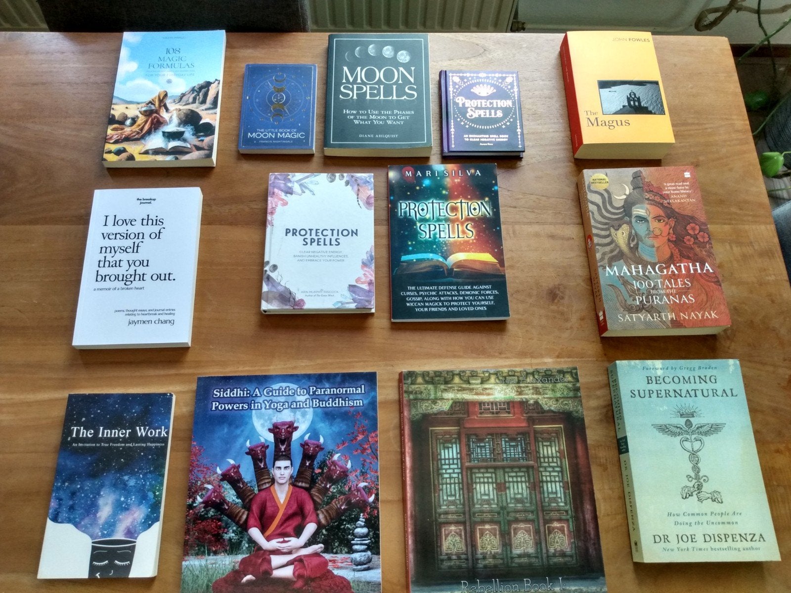 Diverse Engelstalige boeken: spells, Siddhi, Rebellion,inner, Ophalen of Verzenden, Spiritualiteit algemeen
