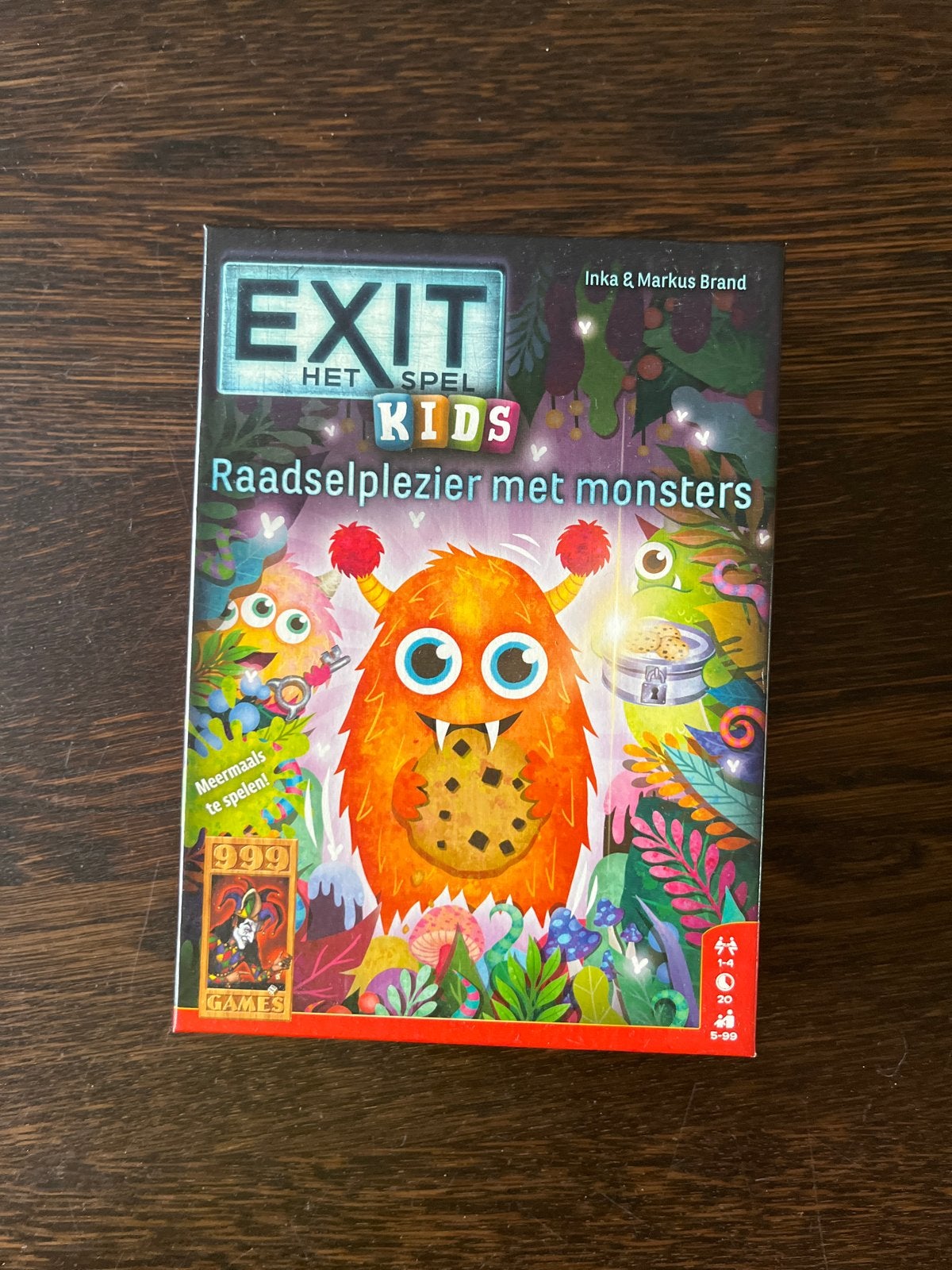 EXIT Het Spel Kids: Raadselplezier met Monsters, Een of twee spelers, Ophalen, Zo goed als nieuw