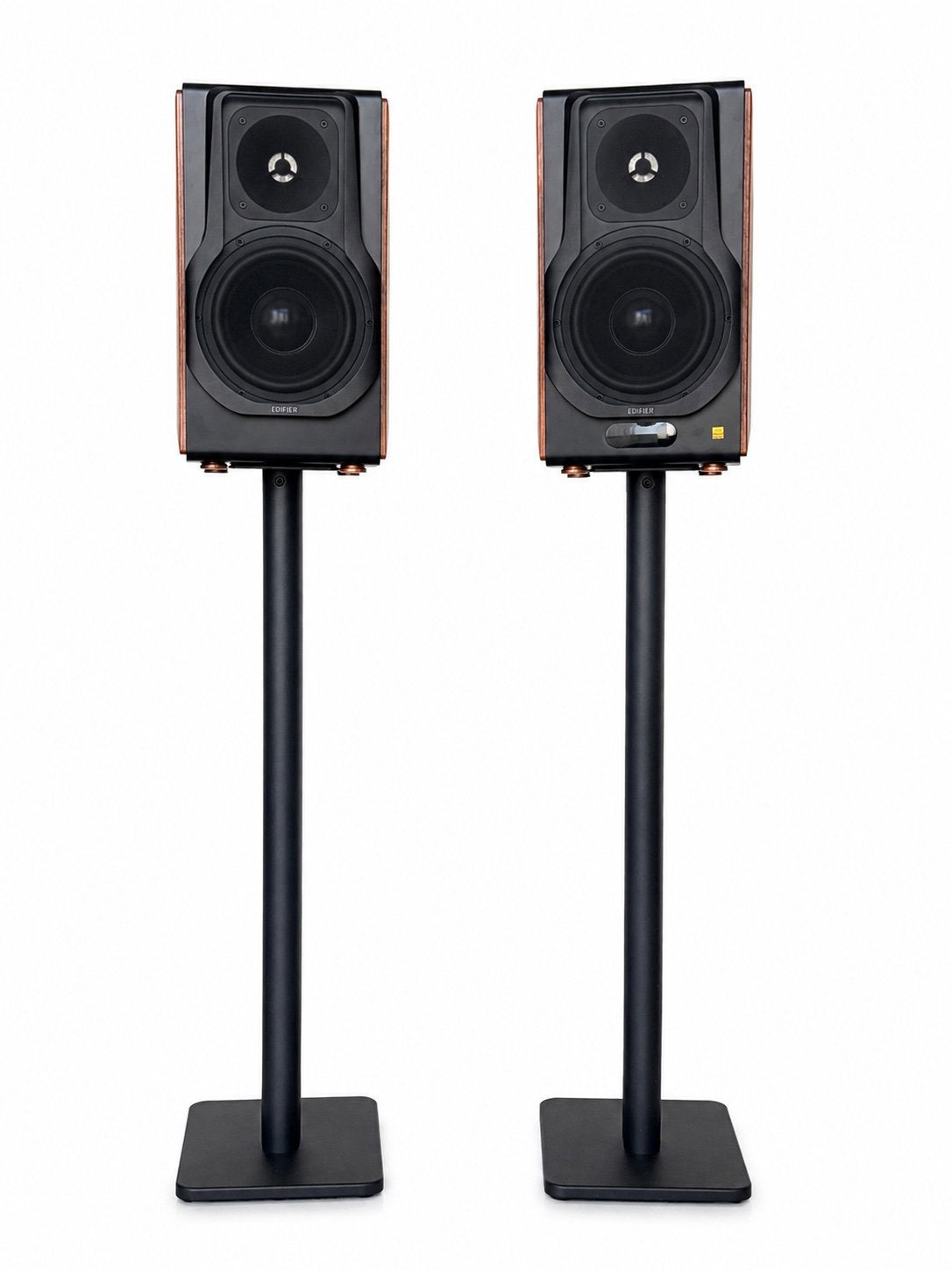 Edifier S3000MKII Speakers + Kanto Stands | As New, Zo goed als nieuw, Inclusief kabels, Boekenplank luidspreker, Ophalen