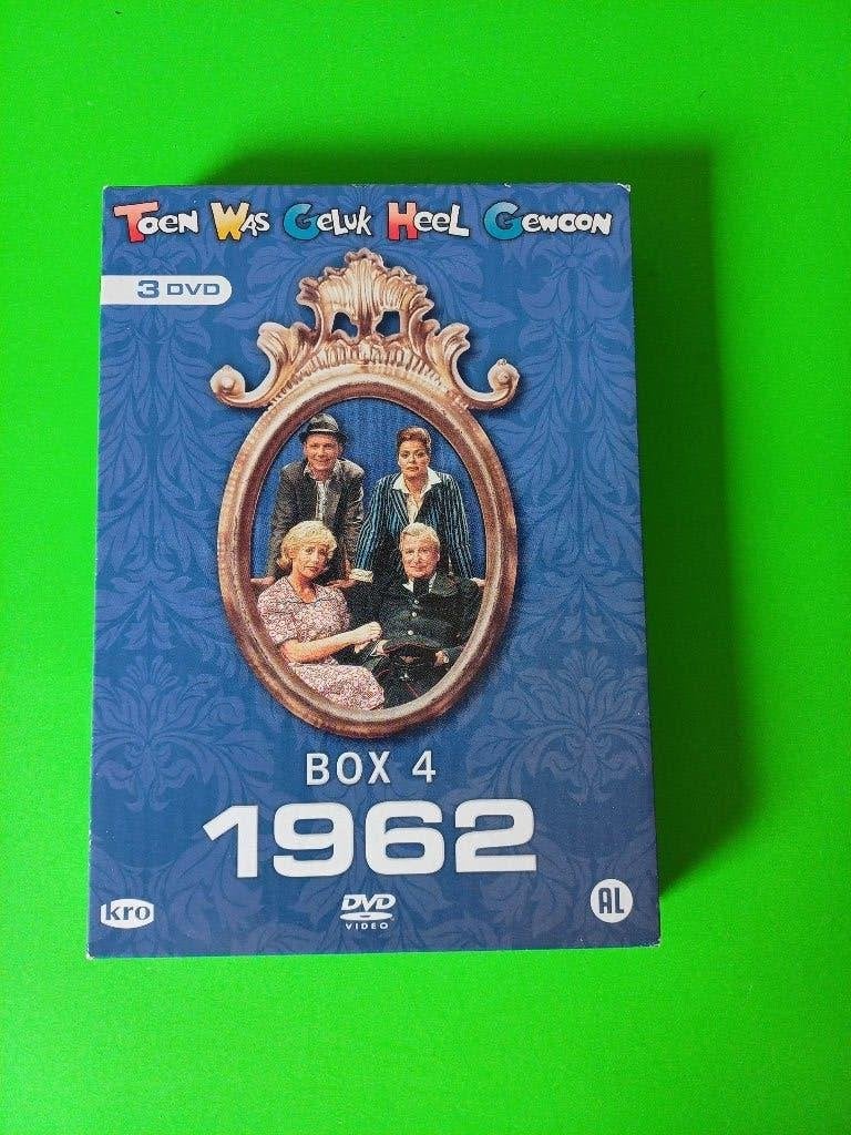 DVD Box - Toen was Geluk Heel Gewoon - Box 4 - 1962, Gebruikt, Alle leeftijden, Seizoen 4, Ophalen of Verzenden