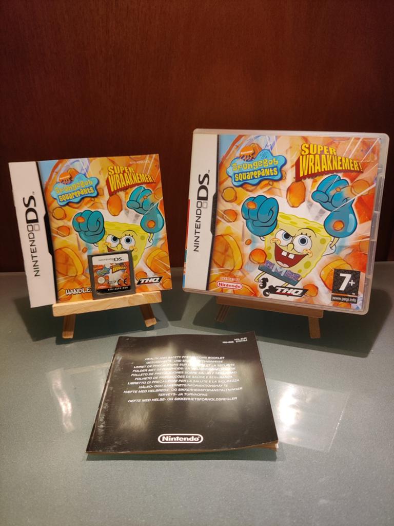Spongebob: Super Wraaknemer | Nintendo DS, Avontuur en Actie, 1 speler, Ophalen of Verzenden, Zo goed als nieuw