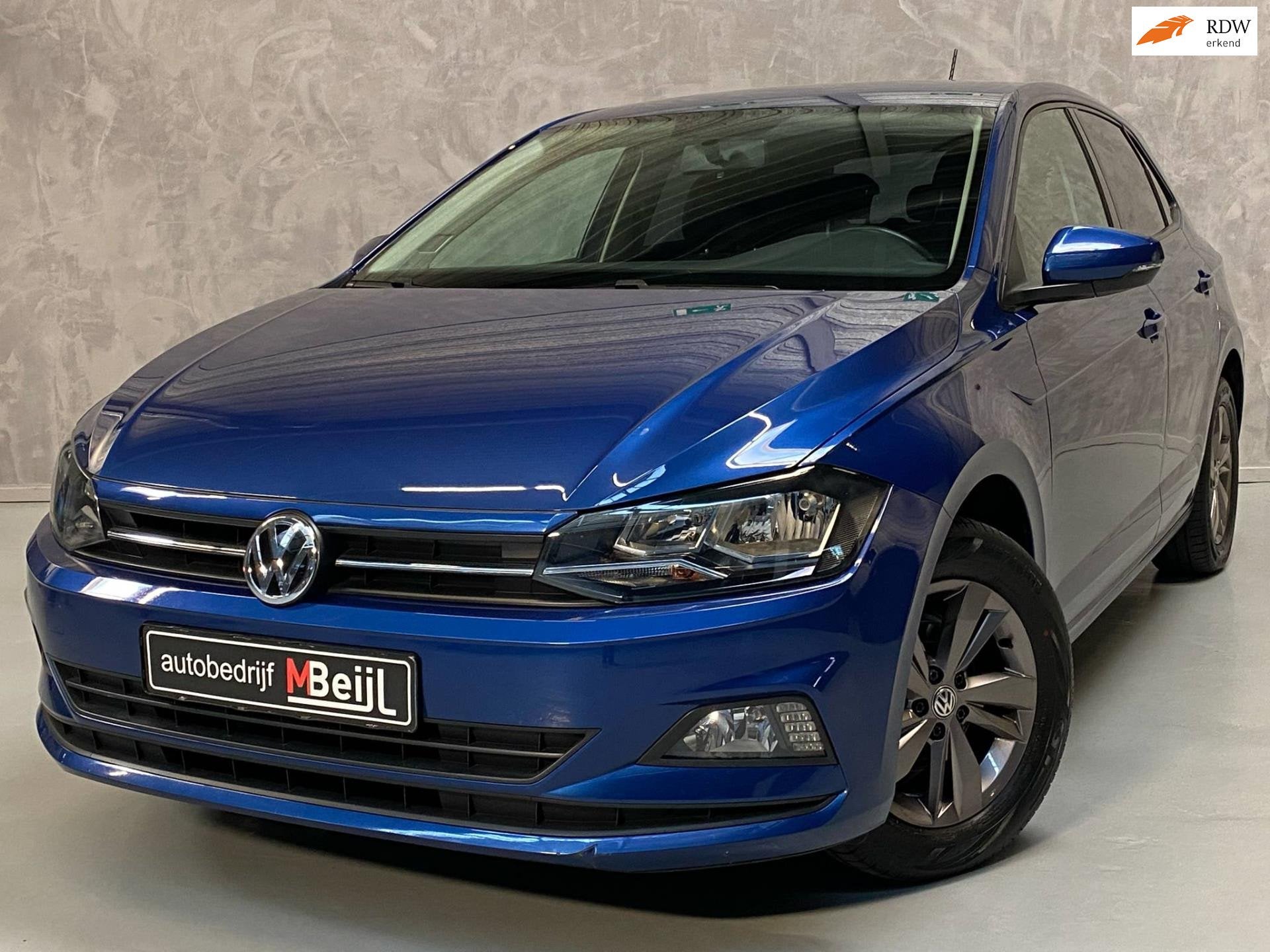 Volkswagen Polo 1.0 TSI Comfortline /Carplay /Cruise /Navi, Auto's, Voorwielaandrijving, Euro 6, Blauw, 23 km/l