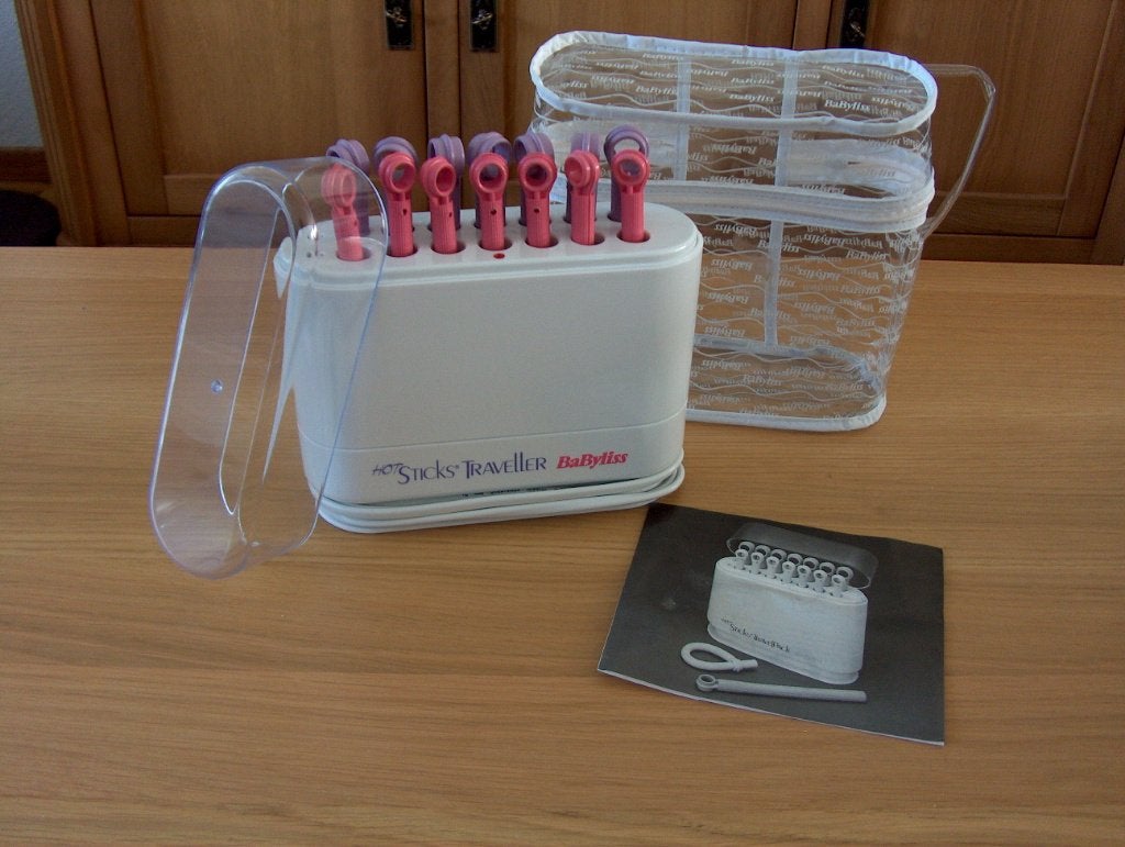HOTSTICKS met 14 sticks in reistasje van Babyliss Z.G.A.N., Sieraden, Tassen en Uiterlijk, Uiterlijk | Haarverzorging, Zo goed als nieuw