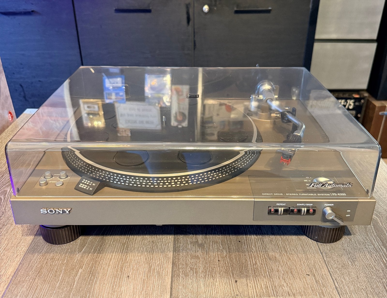 Sony PS-4300 • GEREVISEERD • DIRECT DRIVE • GARANTIE, Audio, Tv en Foto, Refurbished, Pitch-regelaar, Ophalen of Verzenden, Sony