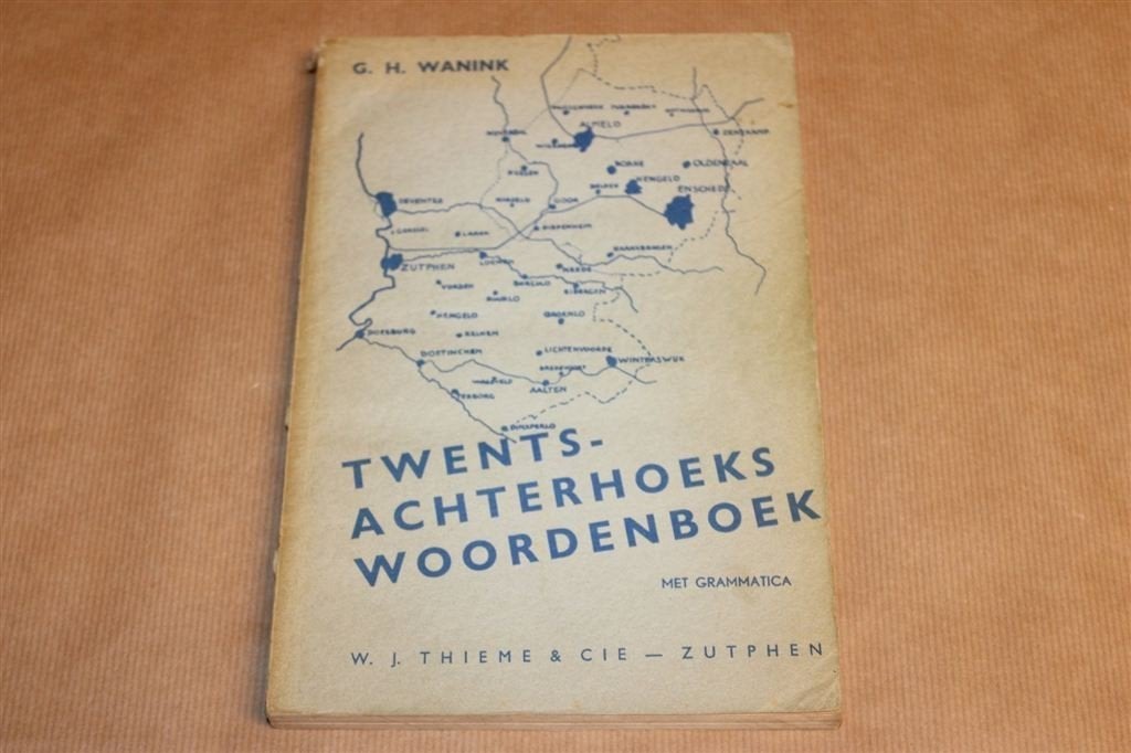 Twents-Achterhoeks Woordenboek — Wanink [1948], Ophalen of Verzenden, Gelezen