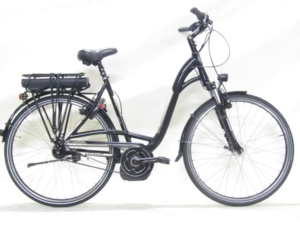Kreidler Eco zwart dames 55cm 28inch, Fietsen en Brommers, Elektrische fietsen, 55 tot 59 cm, Gebruikt, Overige merken