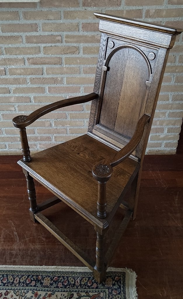 Stoel castle furniture, Ophalen, Bruin, Zo goed als nieuw, Castje furniture