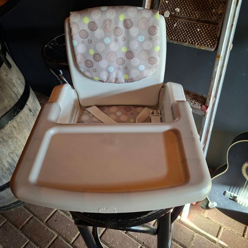 Chicco stoelverhoger * zgan, Ophalen of Verzenden, Zo goed als nieuw, Overige typen, Aanschuifbaar
