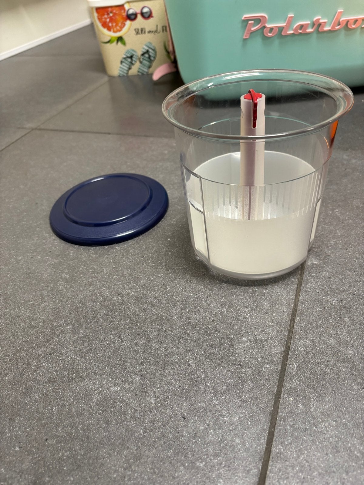 Tupperware olijvenpot augurken of zuurpot NIEUW!, Huis en Inrichting, Overige kleuren, Overige typen, Nieuw, Ophalen of Verzenden