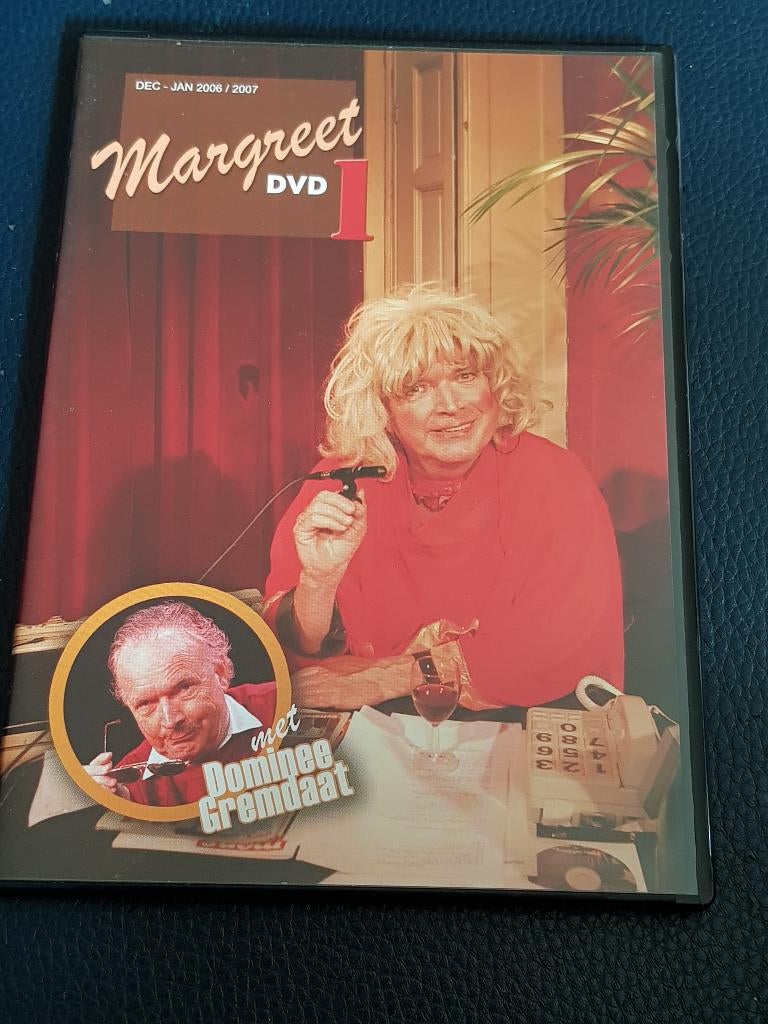 margreet dvd 3 en dvd 1 ,, Cd's en Dvd's, Alle leeftijden, Ophalen of Verzenden, Zo goed als nieuw, Stand-up of Theatershow