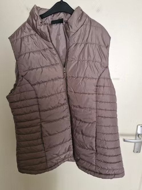 Bruine bodywarmer Maat 46 h, Kleding | Dames, Bruin, Maat 46/48 (XL) of groter, Onbekend, Ophalen of Verzenden