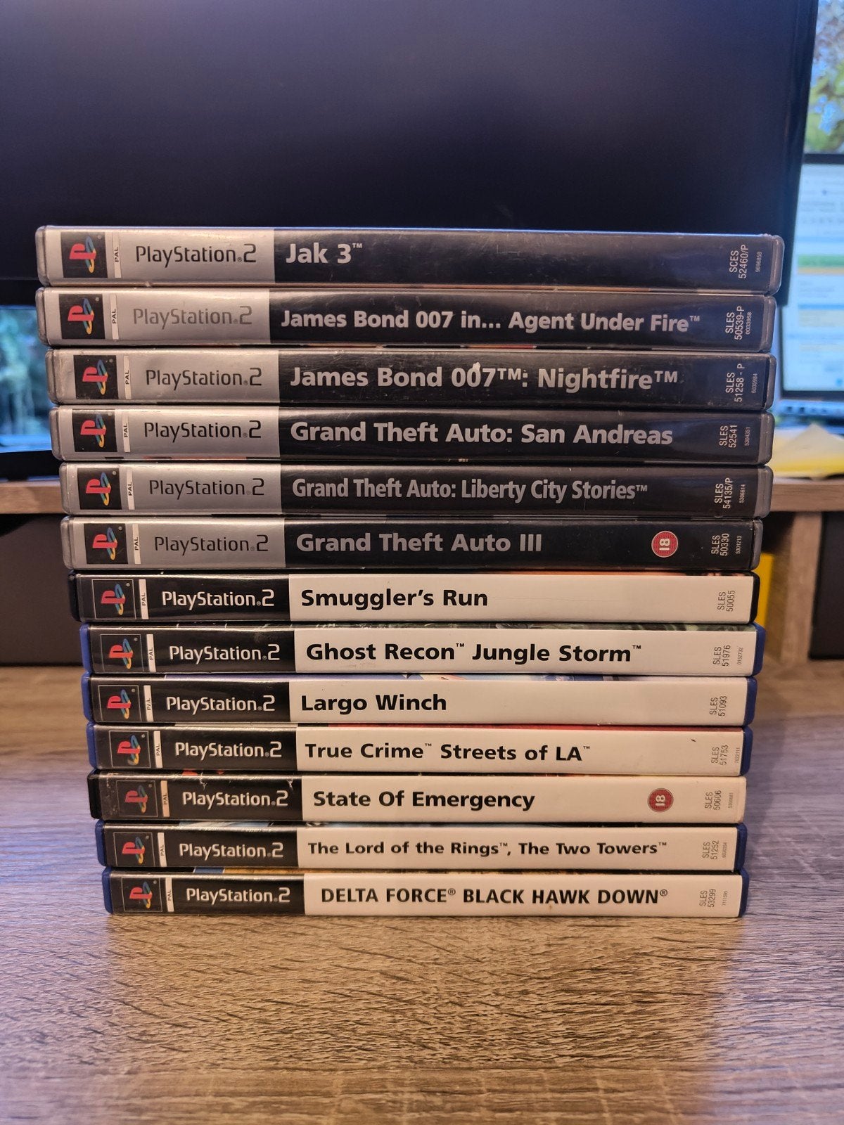 PS2 Games - Actie Bundel 12 games, Spelcomputers en Games, Gebruikt, Vanaf 18 jaar, Overige genres, 1 speler