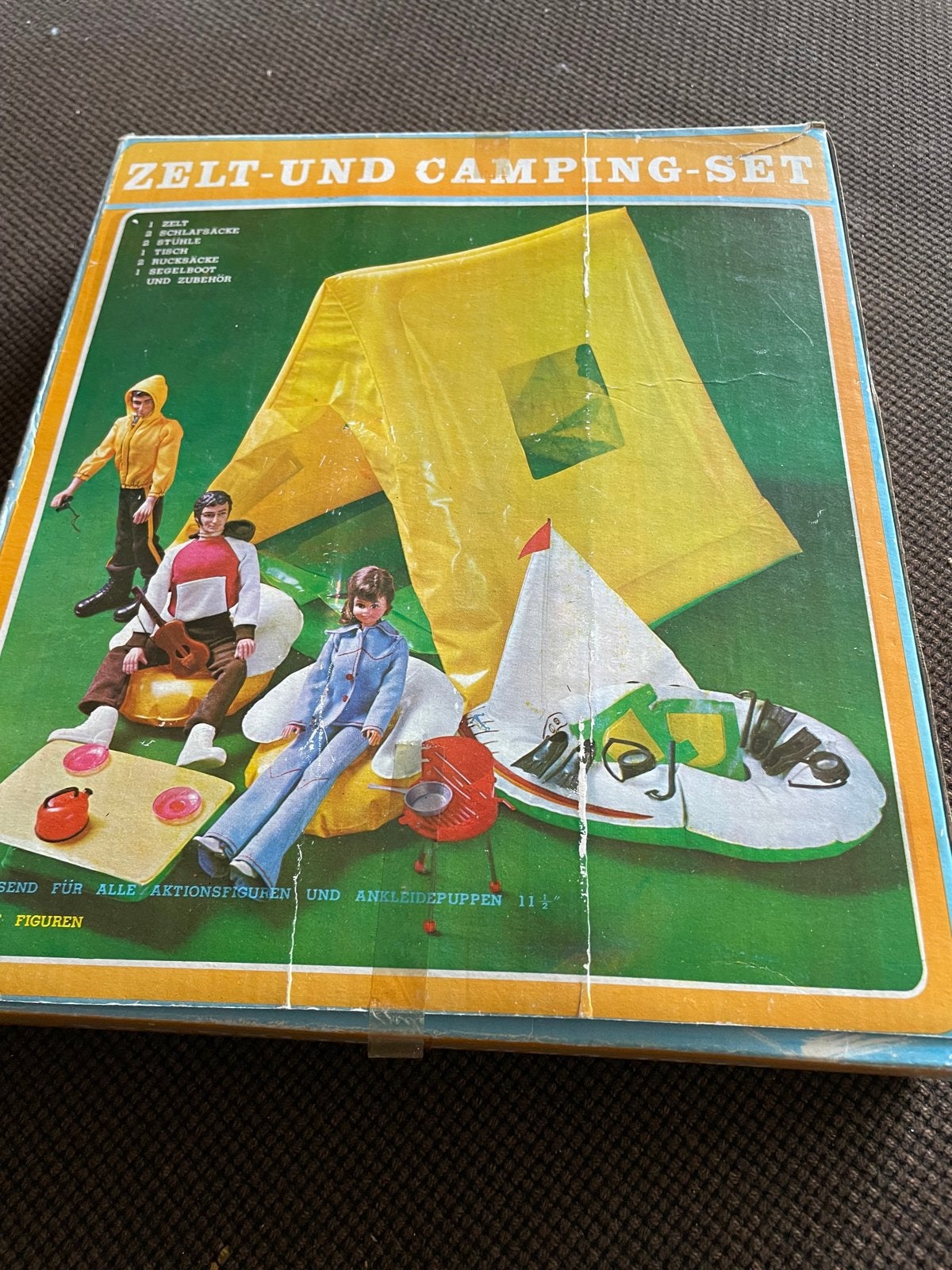 Vintage Zelt-und Camping-Set (grote delen aanwezig), Kinderen en Baby's, Ophalen of Verzenden, Gebruikt, Jongen of Meisje