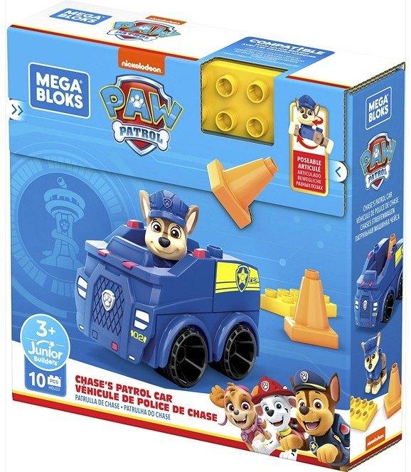 Mega Bloks: Paw Patrol: Chase's Patrouillewagen, ., Nieuw, Ophalen of Verzenden, .