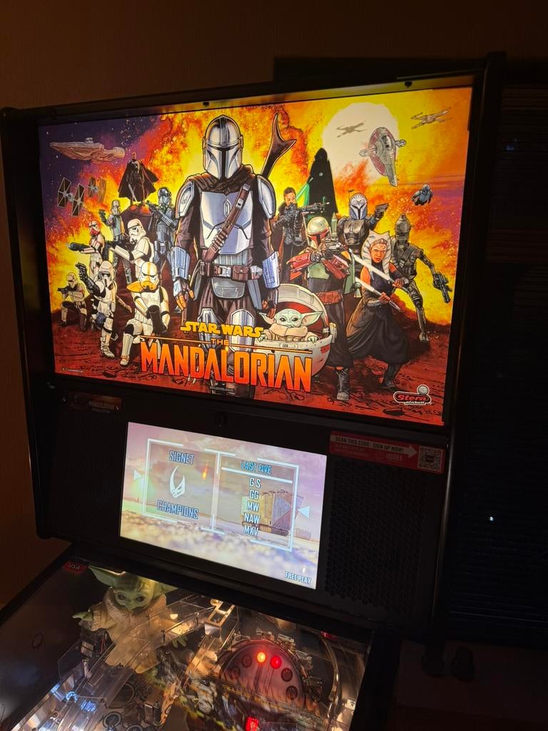 Star Wars - The Mandalorian Flipperkast Premium Stern, Stern, Overige soorten, Ophalen of Verzenden, Zo goed als nieuw