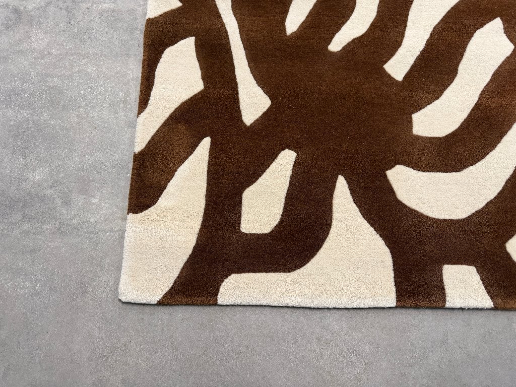 Vloerkleed Brink en Campman Joonas Brown 170 x 240 cm, Huis en Inrichting, B, 150 tot 200 cm, Ophalen of Verzenden, A