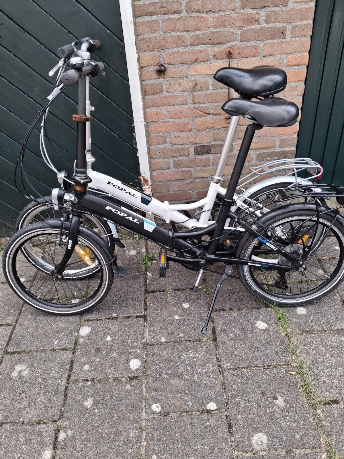 2 popal vouwfietsen, Fietsen en Brommers, Fietsen | Vouwfietsen, Ophalen of Verzenden, Gebruikt, 20 inch of meer, Versnellingen