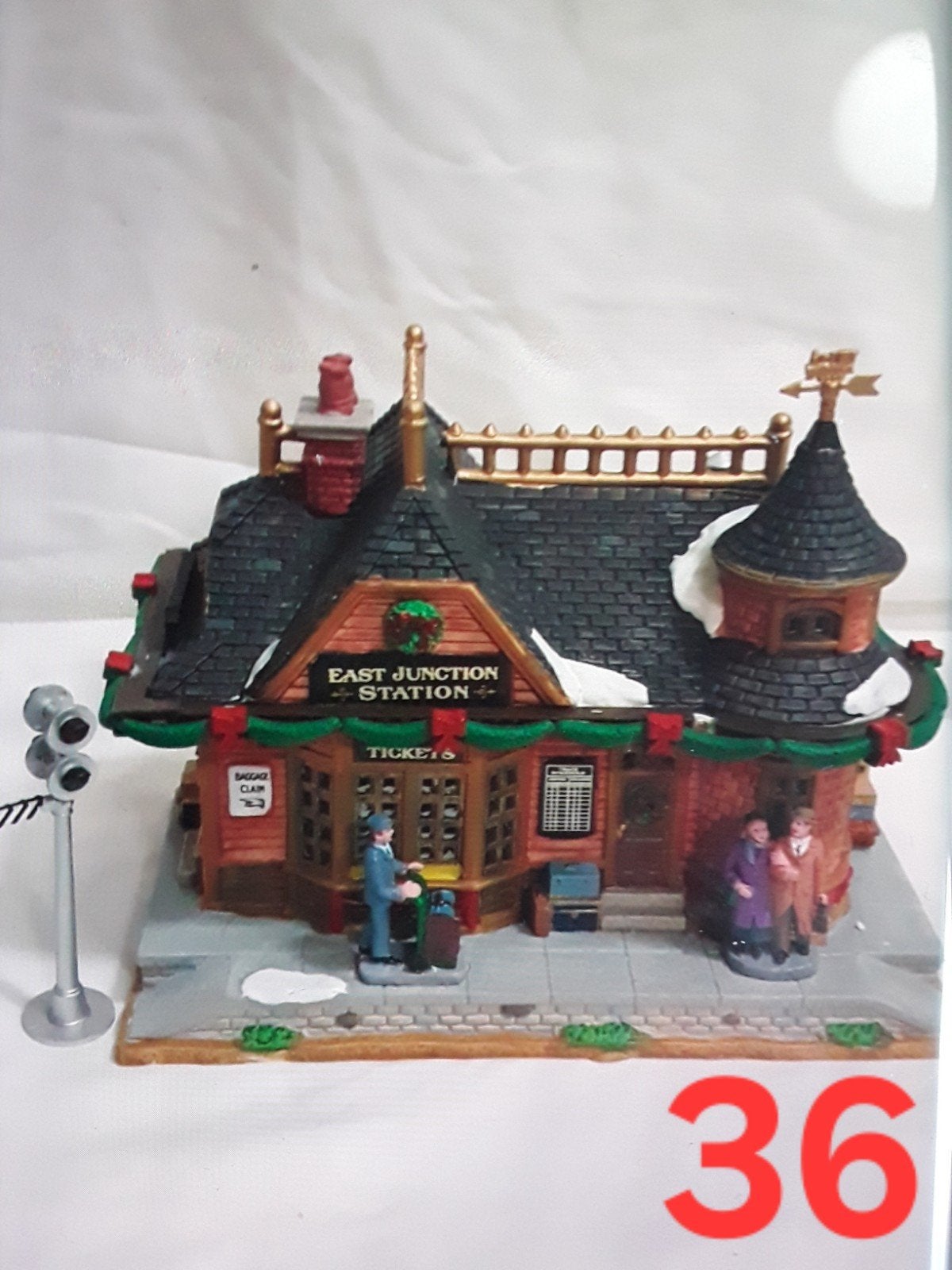 Lemax 75256 east junction station jaar 2018., Diversen, Kerst, Ophalen of Verzenden
