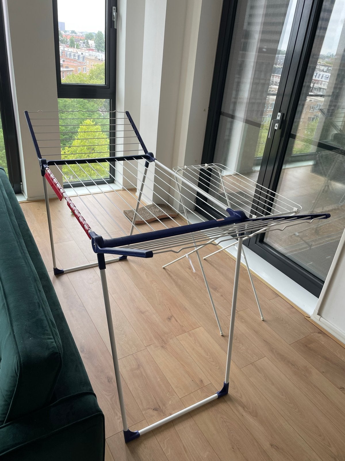 Leifheit Pegasus 200 Solid & IKEA droogrek, Ophalen, Zo goed als nieuw