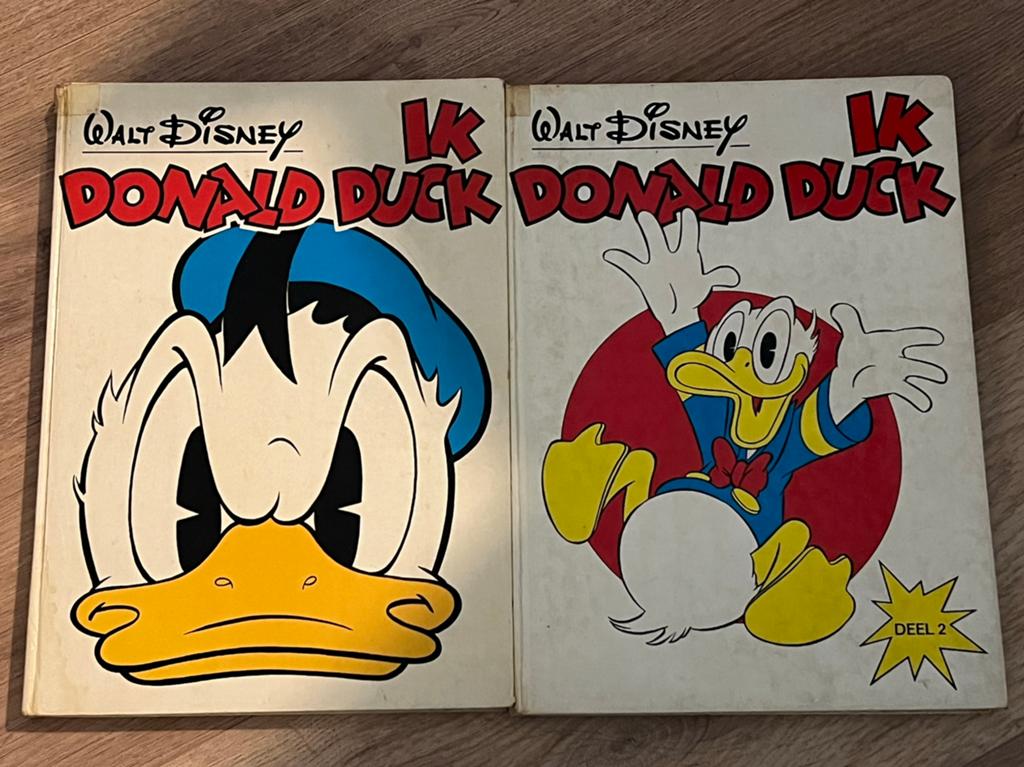Donald Duck: Ik Donald Duck Deel 1 en 2 (1976), Boeken, Stripboeken, Gelezen, Meerdere stripboeken, Ophalen of Verzenden