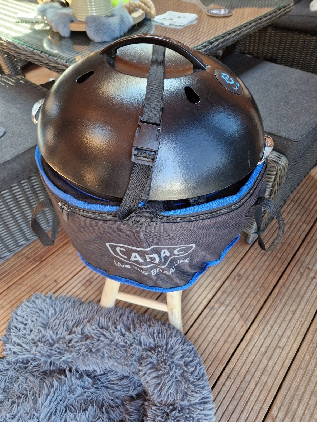 Cadac E-braai elektrische barbecue met paella pan, Ophalen, Zo goed als nieuw, Cadac