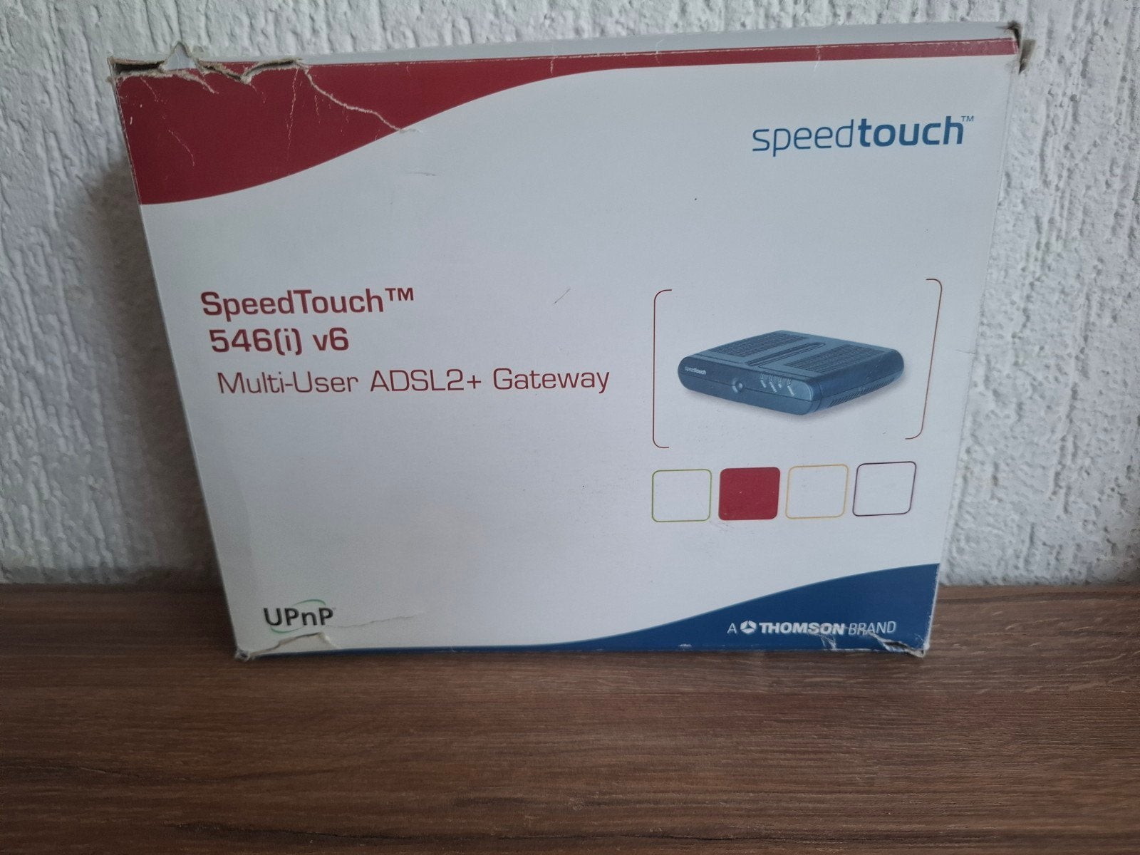 SpeedTouch 546 modem en router, Ophalen of Verzenden, Nieuw, Router met modem, Thomson Speedtouch