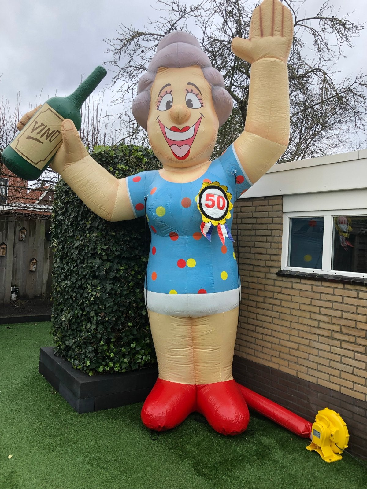 Opblaasbare Sarah Pop - Perfect voor 50e Verjaardag!, Ophalen, Gebruikt, Abraham of Sarah