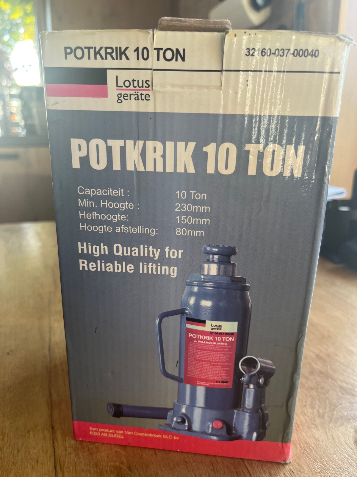 Nieuwe Potkrik 10 Ton - Lotus Geräte, Ophalen of Verzenden, Nieuw, Hydraulisch, Potkrik
