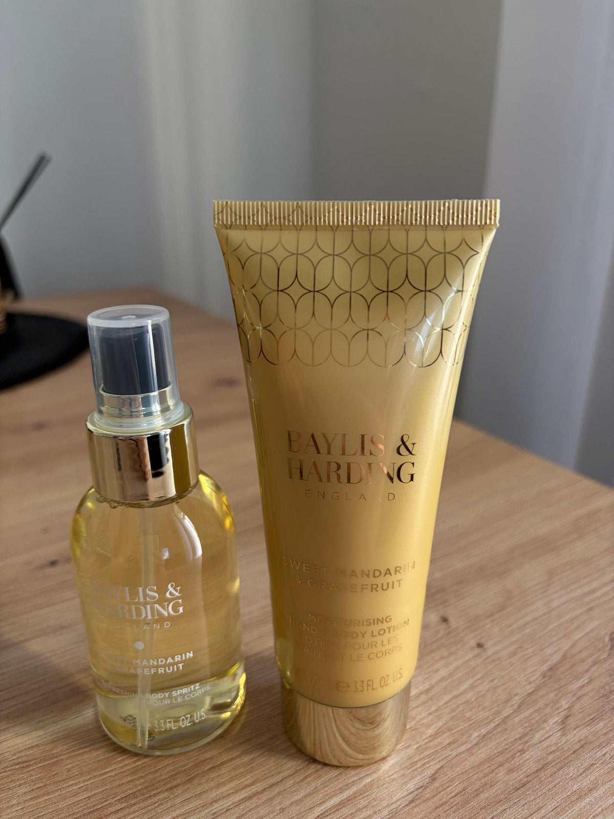 Baylis & Harding Sweet Mandarin & Grapefruit Set, Ophalen of Verzenden, Nieuw, Bodylotion, Crème of Olie
