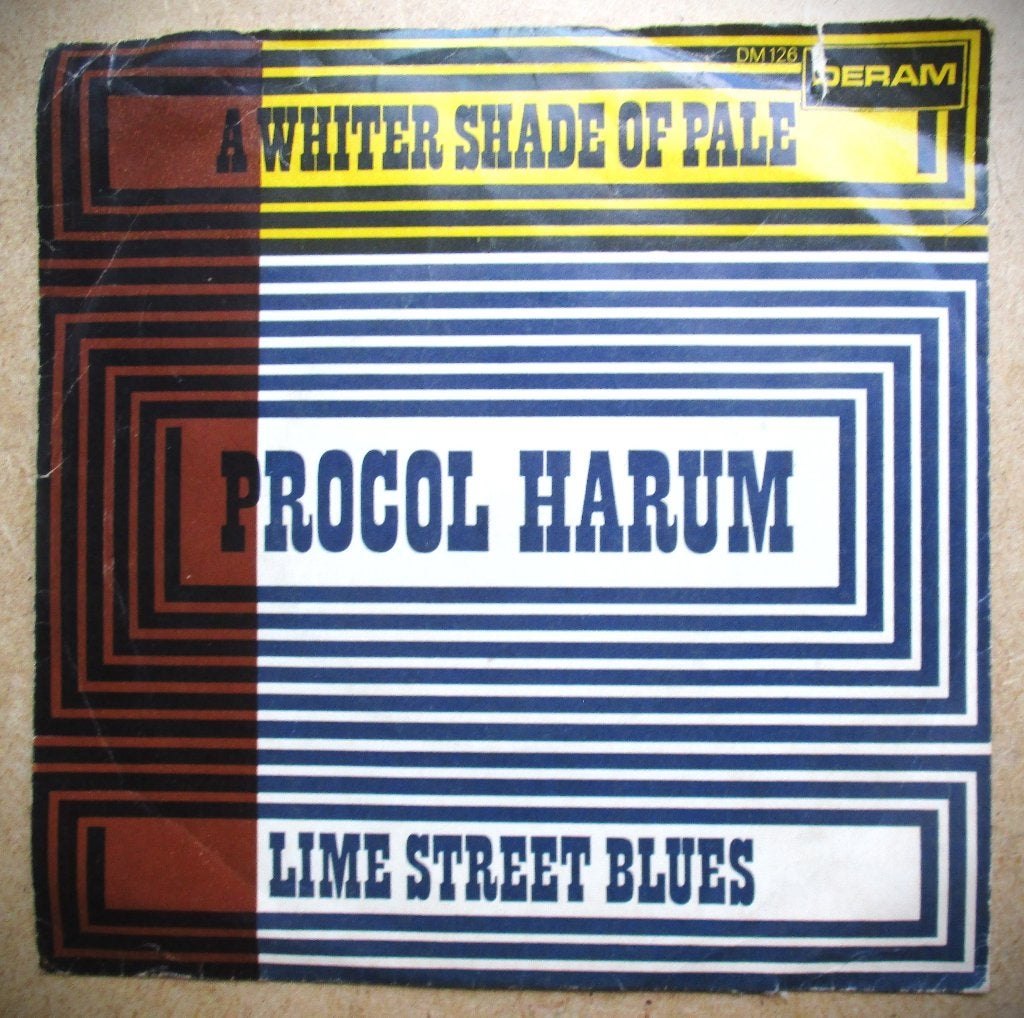 Procol Harum~A whiter shade of pale~Vinyl 1967~Lime Street B, Cd's en Dvd's, Gebruikt, 7 inch, Ophalen of Verzenden, Pop