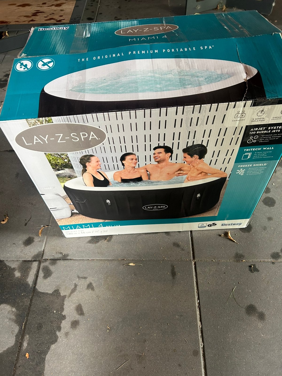 Jacuzzi, Tuin en Terras, Bubbelbaden en Hottubs, Ophalen of Verzenden, Zo goed als nieuw