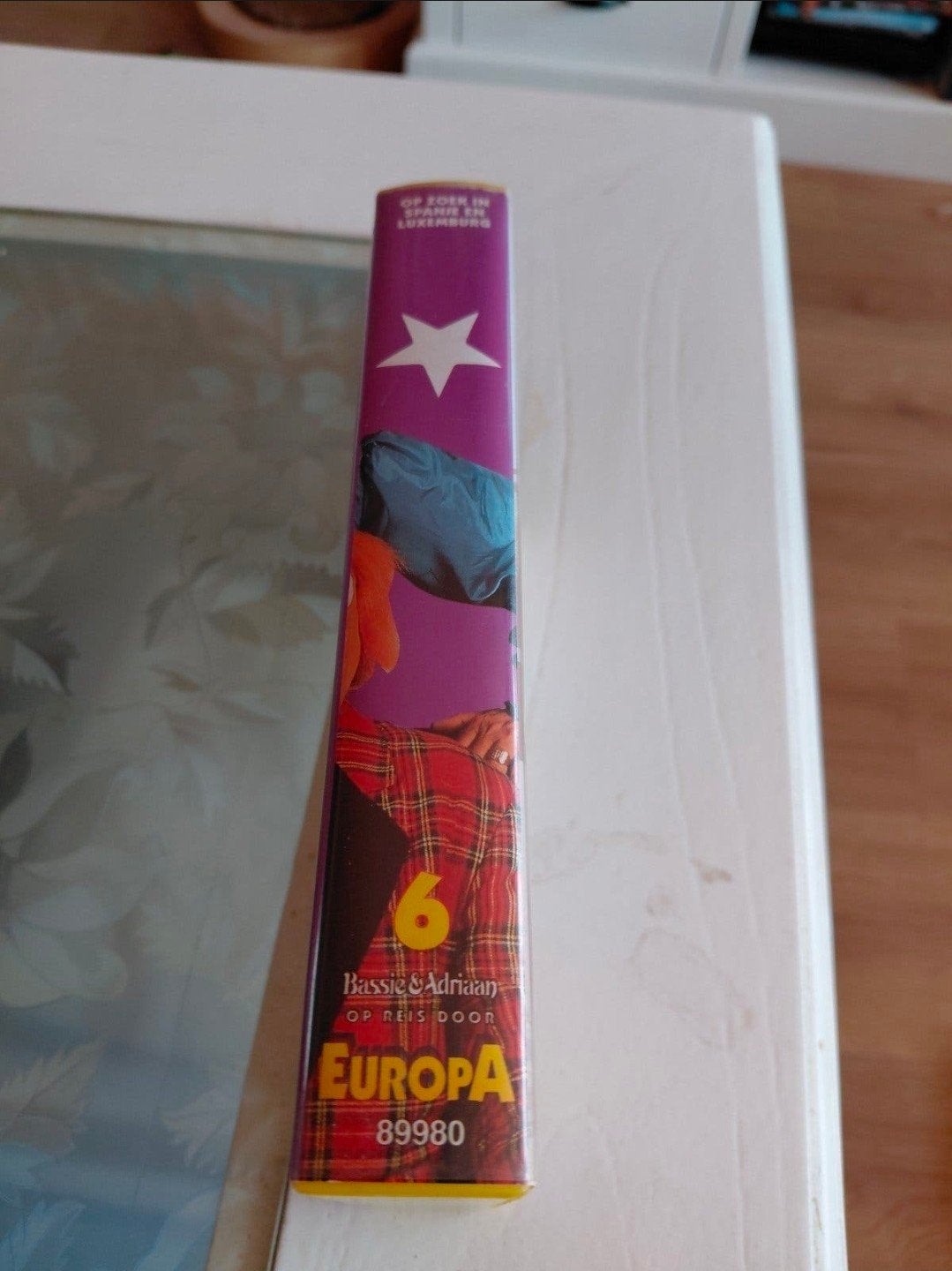 Bassie en Adriaan door Europa 6 Spanje Luxemburg CNR VHS., Cd's en Dvd's, Ophalen of Verzenden, Gebruikt, Kinderprogramma of -film