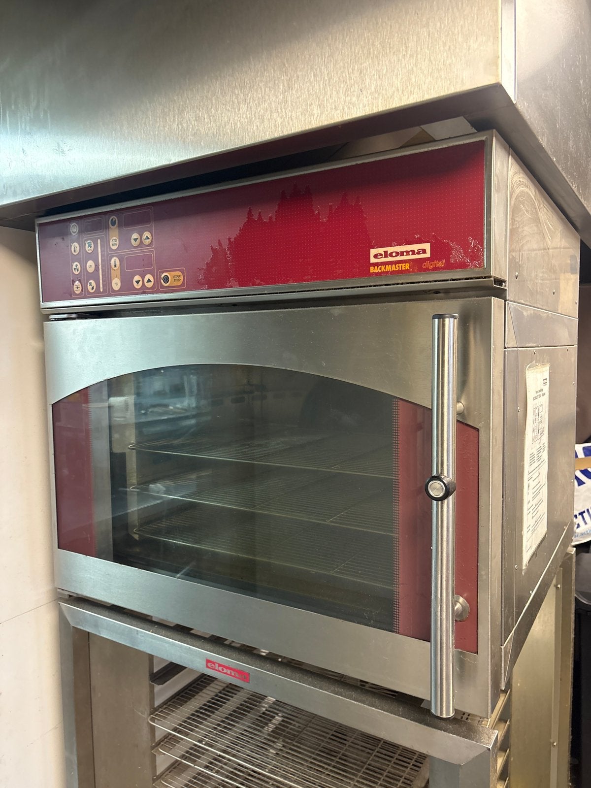 Eloma Backmaster EB 40 Digital bakoven – 400V –Bouwjaar 2004, Ophalen